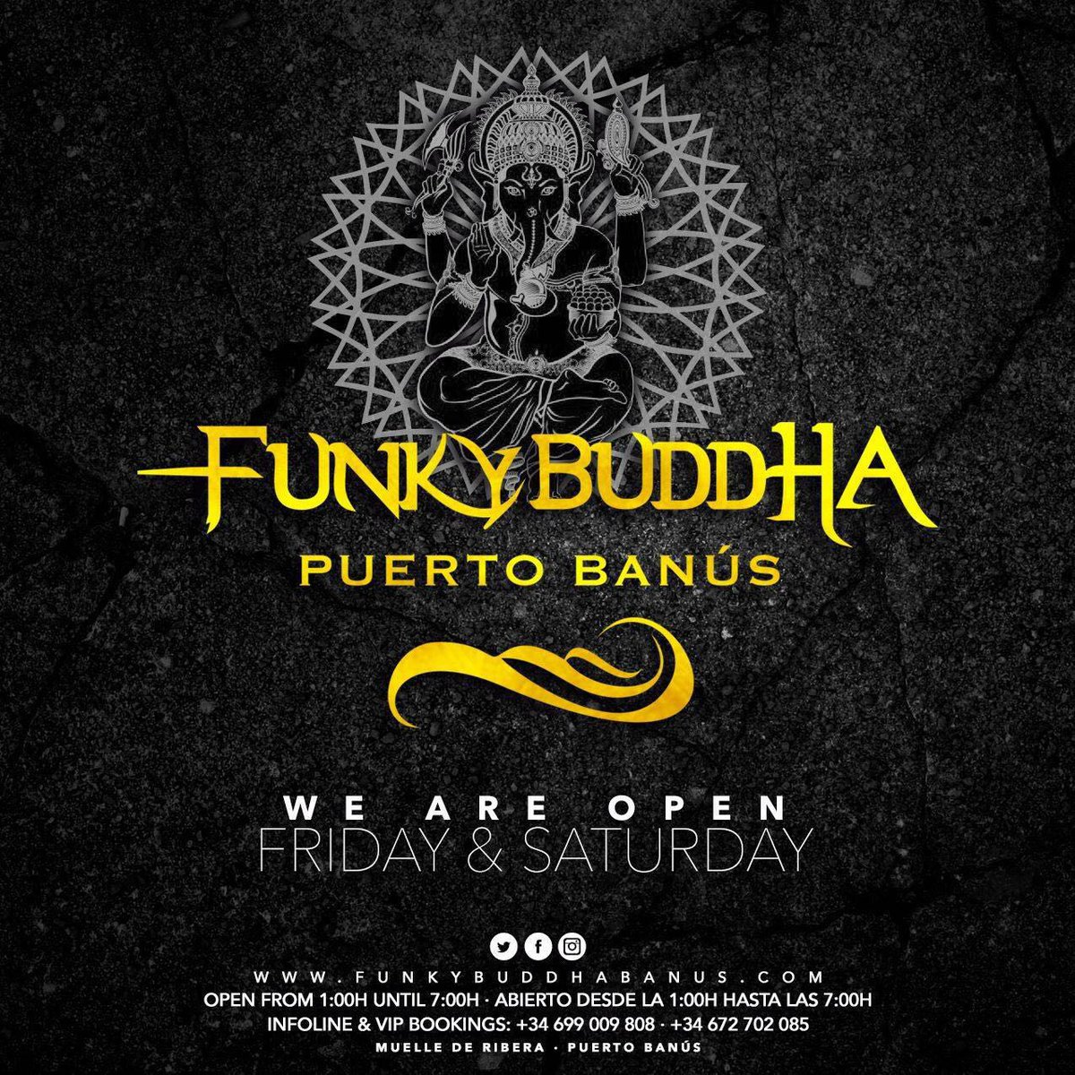 FunkyBanus's tweet image. Welcome to Marbella's newly opened luxury night club. Join us tonight and experience the #JUNGLE. #Marbs #Marbella