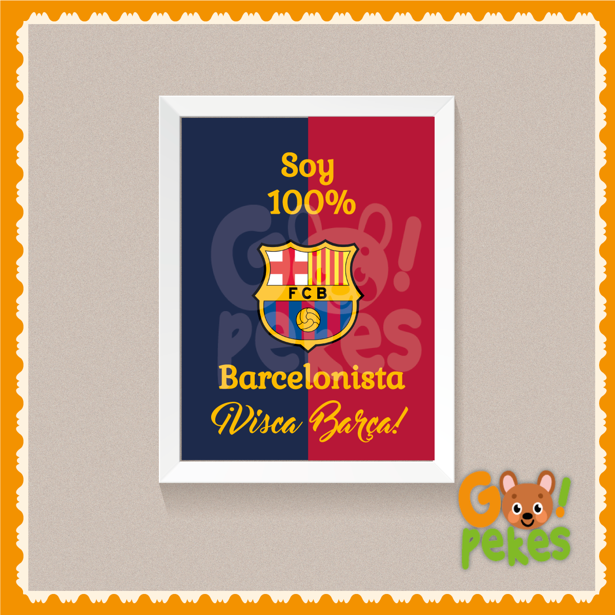 gopekes's tweet photo. #GoPekes Plasma la pasión por tu equipo.
Cuadros personalizados #Equipos #Futbol #Barcelona  #Peru #Barca #Lima https://t.co/KzJarePliU