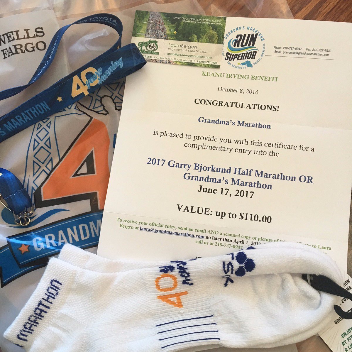 edmundsdotcom's tweet photo. @karagoucher Still would love a signature on that Gmas17 ticket for the benefit tomorrow :) @GrandmasMara #KeanuIrvingBenefit https://t.co/odfF7xyw5c