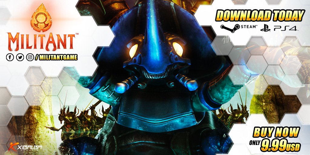 MilitAntGame's tweet photo. Start playing MilitAnt! Download it now on:
Steam https://t.co/JTjarxBxhS PS4 https://t.co/uHQa3nN44b
Visit us at https://t.co/FLuI1LwBC8 https://t.co/7nztSUAnau