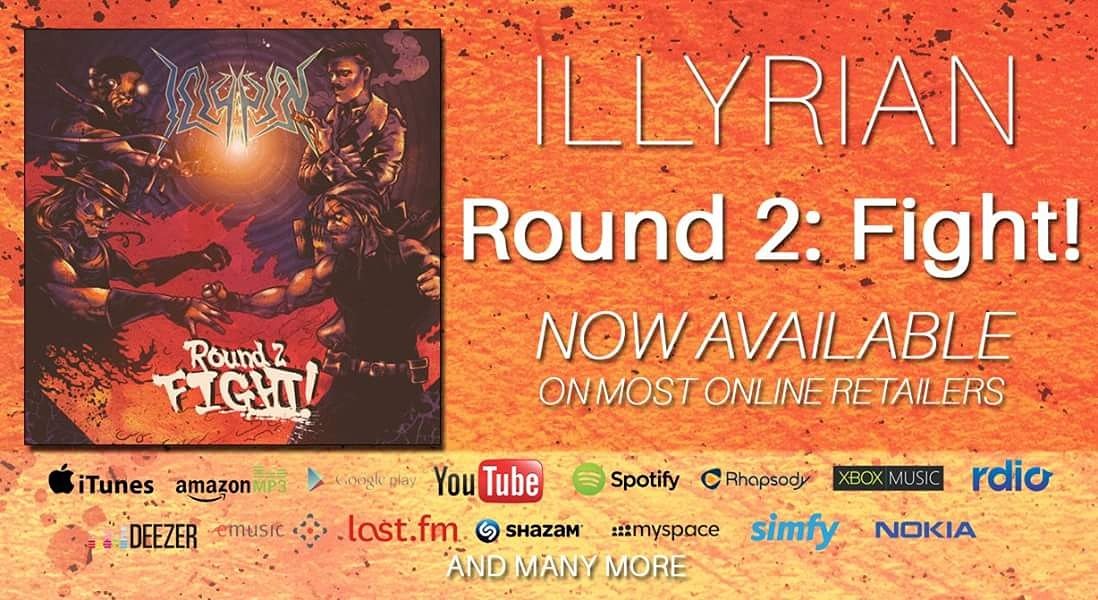 Round 2: Fight! is now available worldwide! What are you waiting for? Get your copy today! #round2fight #album