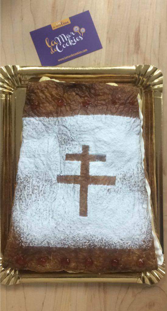 LaMardeCookies's tweet photo. Siíiii!!! Claro que vamos a tener estos días el pastel más característico de las Fiestas del Pilar. #Singluten y #Sinlactosa https://t.co/Qd16kng61P