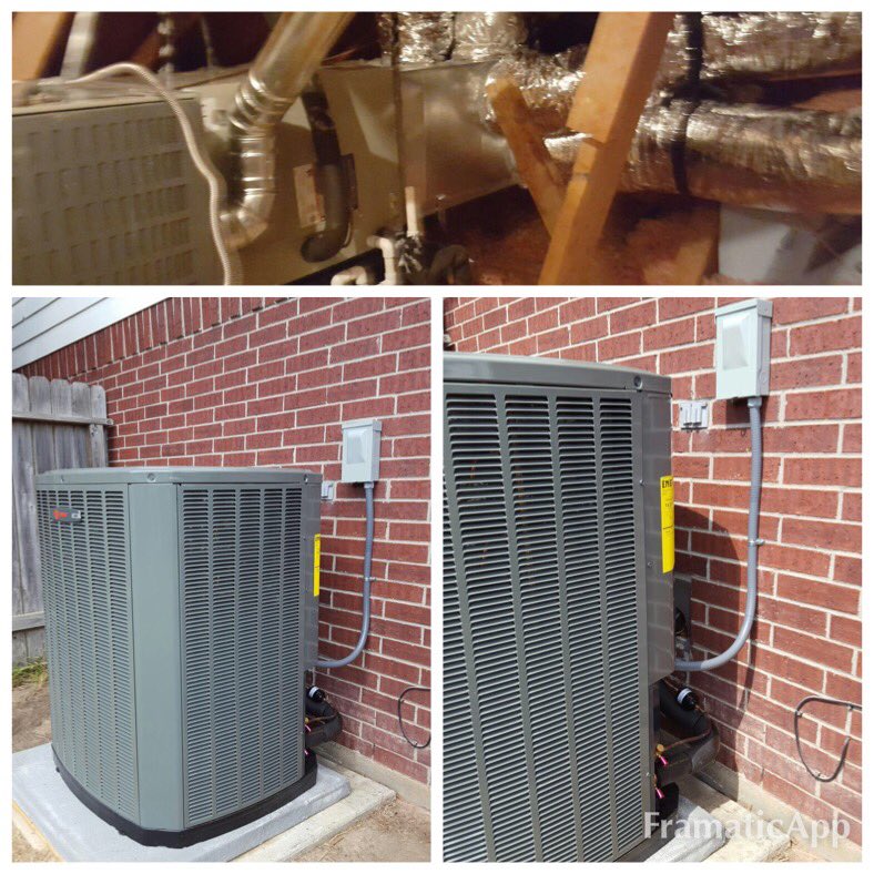 Optimalairtx's tweet photo. Another quality installation by Optimal Air Solutions. We want it to look as good as it performs! #optimalairtx #bestACcompanyinhouston https://t.co/RZN9wMMG6z