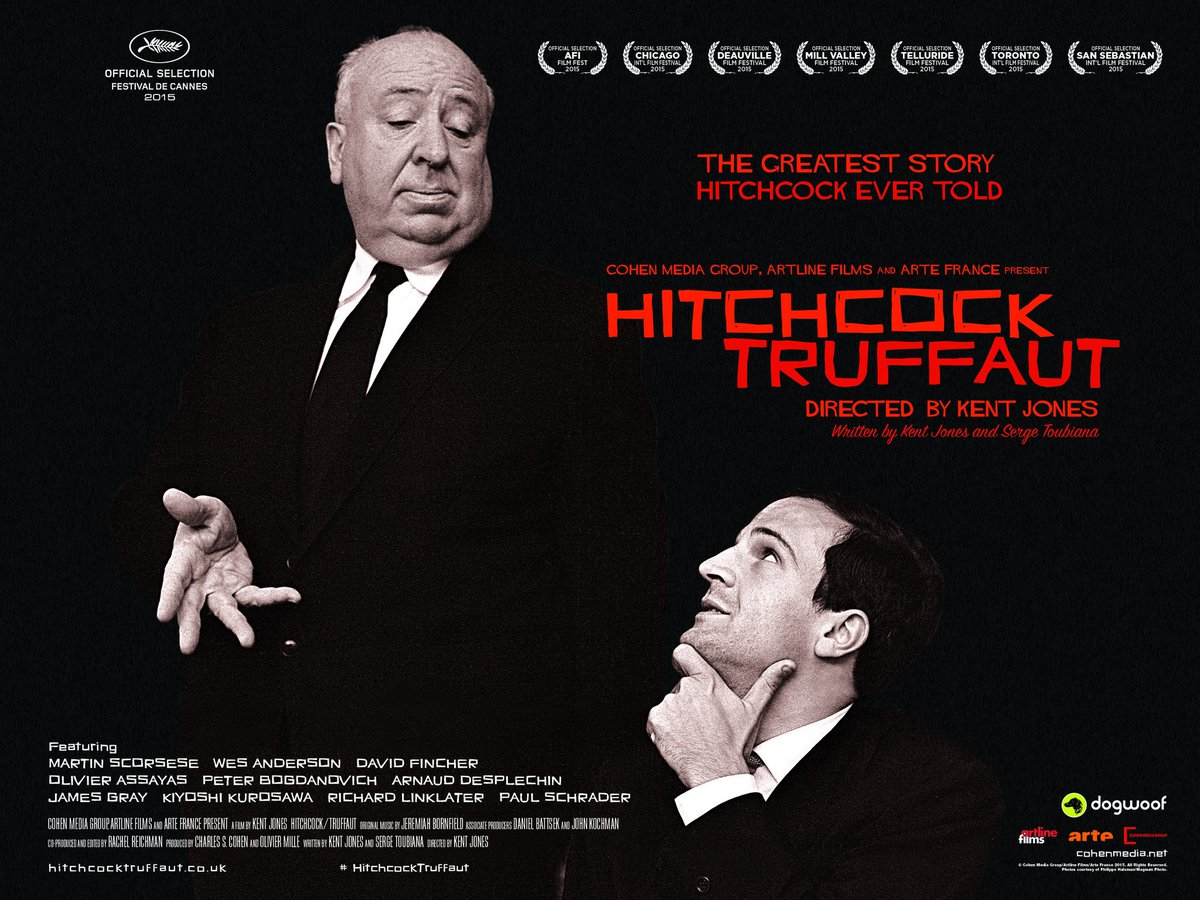 Our late-night highlight at 1.35am is a must-see documentary for film fans: Hitchcock/Truffaut.