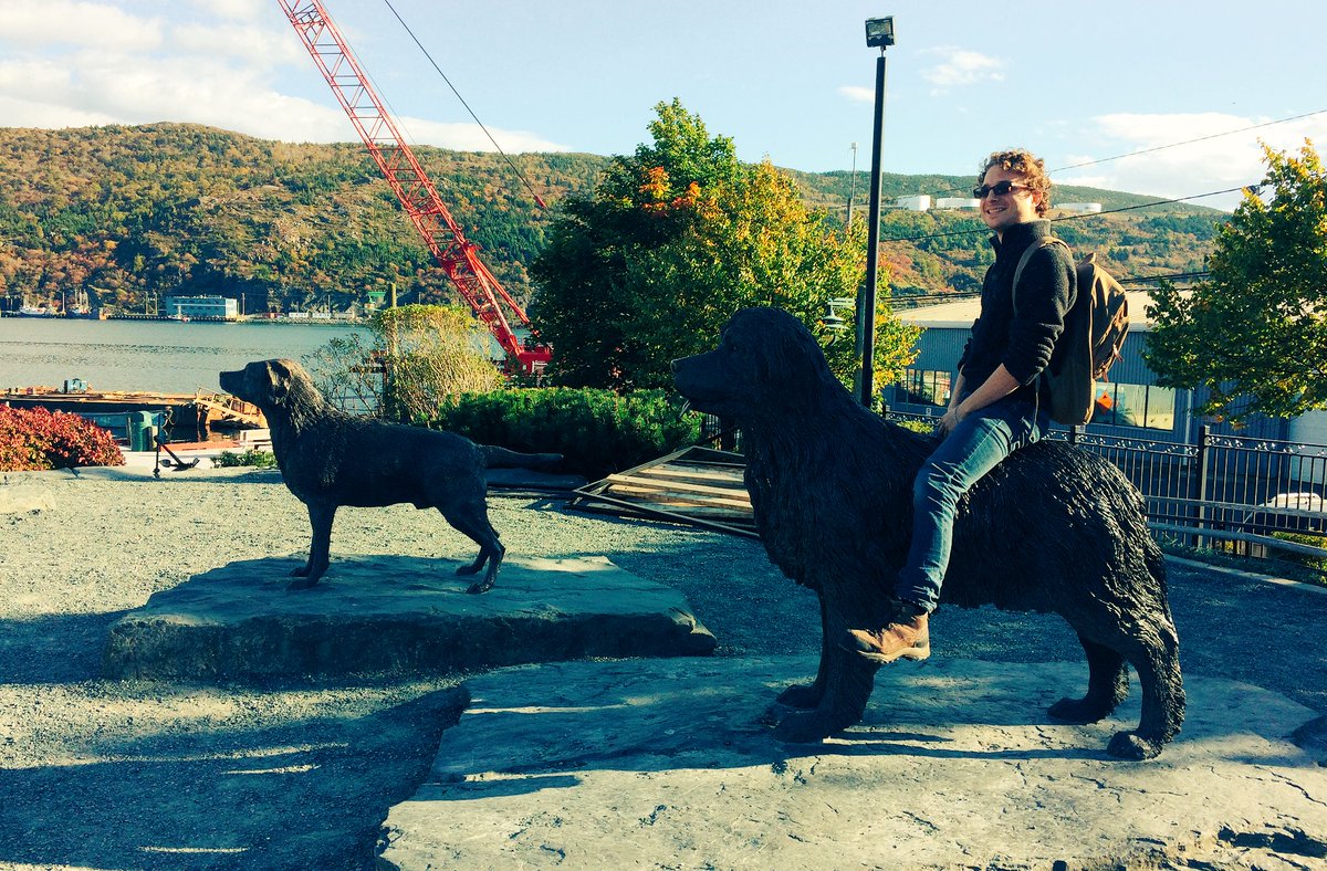 Sherilee_H's tweet image. #polarpeeps in Newfoundland &amp;amp; Labrador for the Inuit Studies Conference ... UofG grad student @_ocook