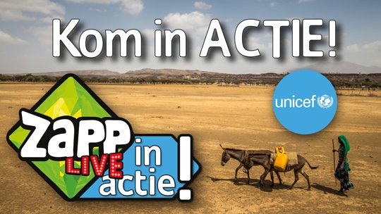 <a href="/Zapplive/">Zapplive</a> komt vanaf morgen 5 weken lang in actie voor kinderen in Ethiopië #Zappliveinactie #UNICEF: bit.ly/2djyJnJ