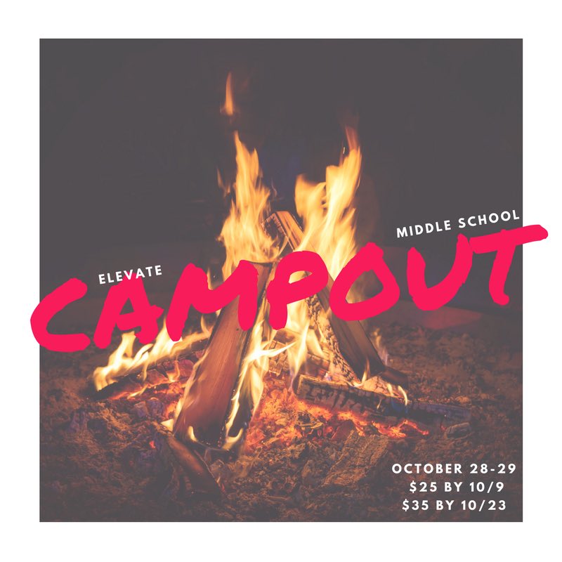 WardElevate's tweet photo. Come tonight, we've got all kinds of big plans! AND get the early bird price for the Campout through Sunday! https://t.co/khuvrZ2diB https://t.co/Jjfeh8bCsO