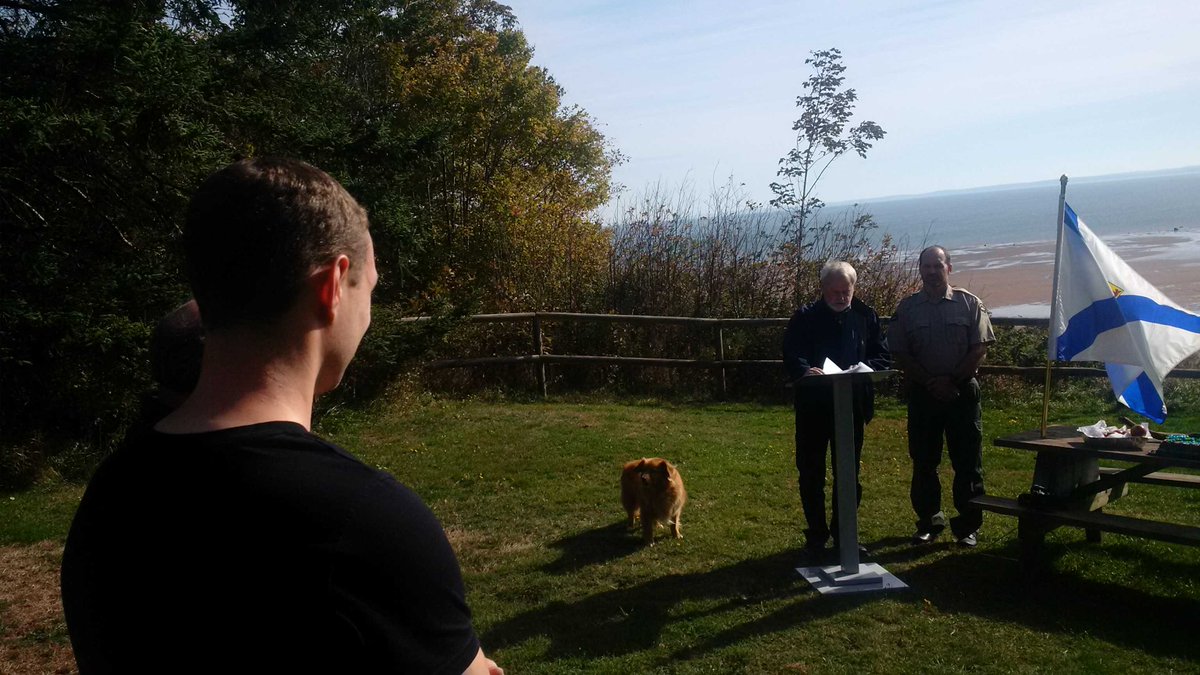 NS_DNR's tweet photo. Blomidon Prov. Park gets $670 thousand funding for park upgrades. MLA Keith Irving, for DNR, shares the good news. https://t.co/q9ETbl661h