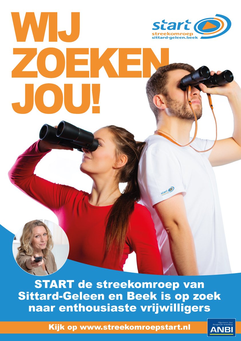 Wij zijn nog steeds op zoek naar #enthousiaste #vrijwilligers. Onze laatste #vacatures kunt u vinden op streekomroepstart.nl/vacatures