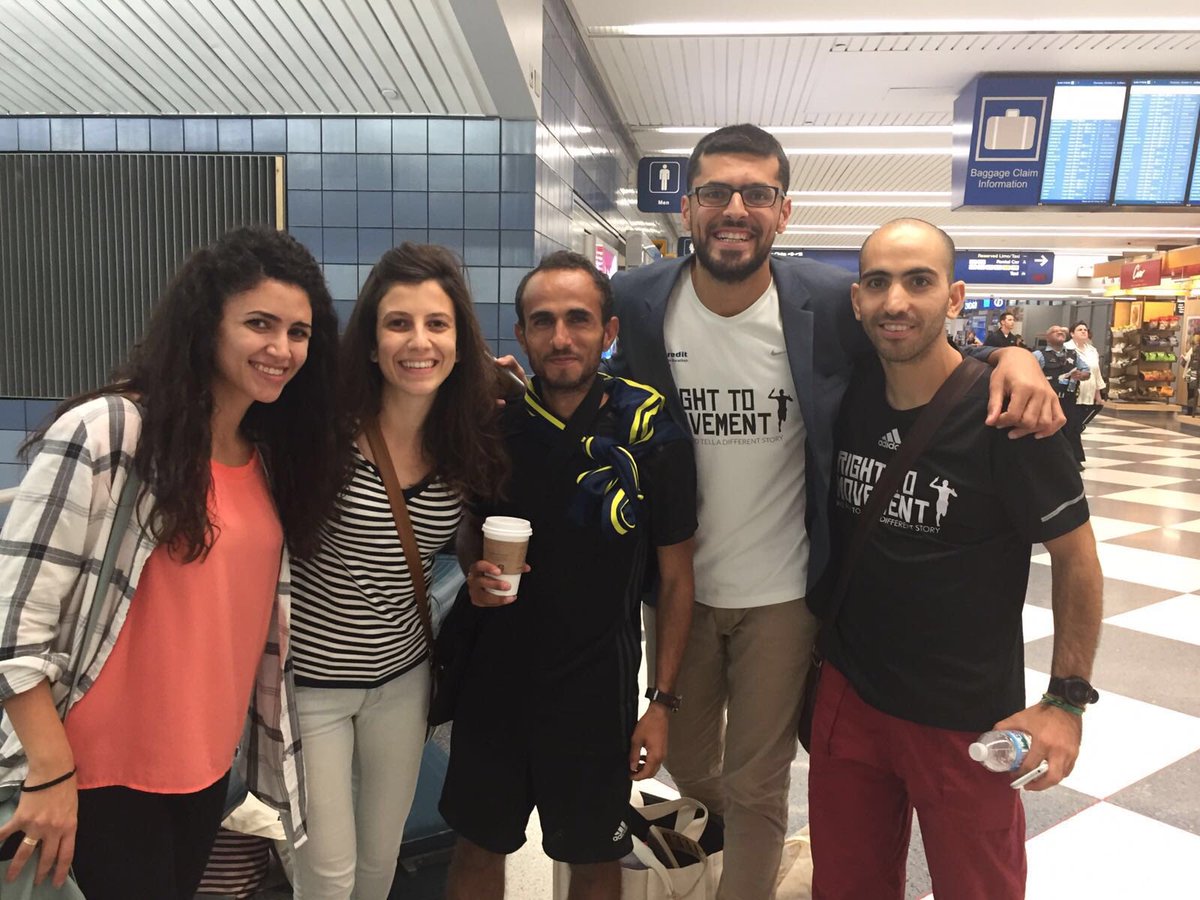 TP4PCRF's tweet image. Our friends from Bethlehem's @RightToMovement team arrived in Chicago and are ready to run for @ThePCRF at @ChiMarathon this Sunday!