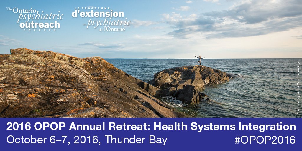 camhEdu's tweet photo. Great tweets coming from the OPOP conference! Follow #OPOP2016 for more. #ontario #psychiatry #northernontario @OPOPDIR #ThunderBay https://t.co/uATG4O8CDL