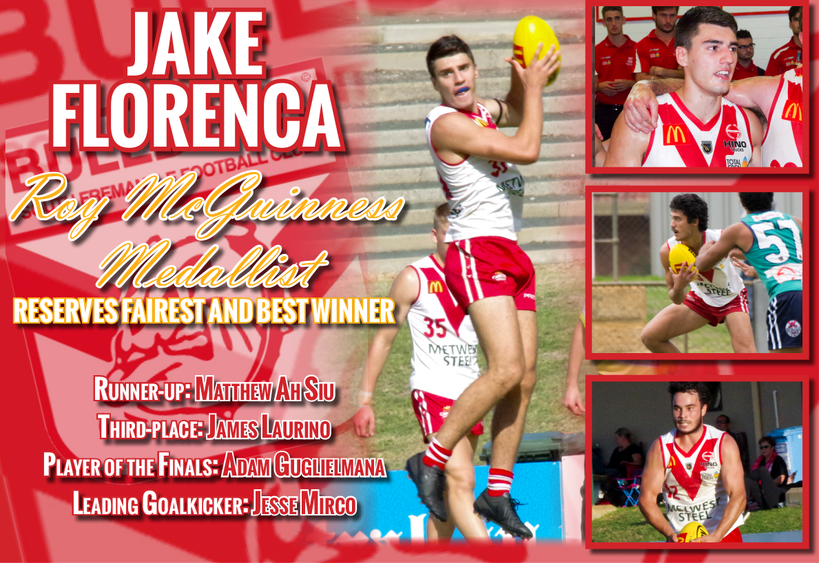 SFFCBulldogs's tweet photo. Shane Hockey claims 2016 WJ Hughes Medal | Full rundown of all award winners: https://t.co/GlPCAkejHf #WAFooty #SFFC16 https://t.co/deD9sQ0Fj5