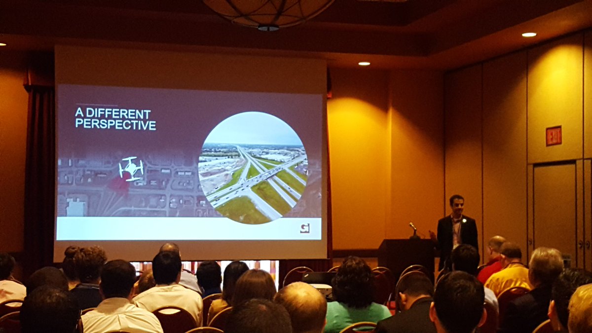 okstemteacher's tweet photo. Drone Regulations &amp; Drone Use in Public Works with Mike and Adam from @garver. FASCINATING! #nwatechsummit #sponsored  @NWATech @bbvchamber https://t.co/8gAj6CFFX7