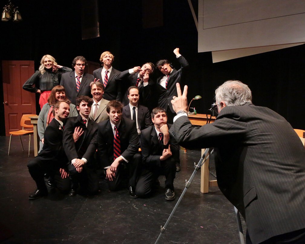 JohnFGerry's tweet photo. And we're off! Opening night. #historyboys, #calithumpiantheatre https://t.co/6T4iEcKrlD