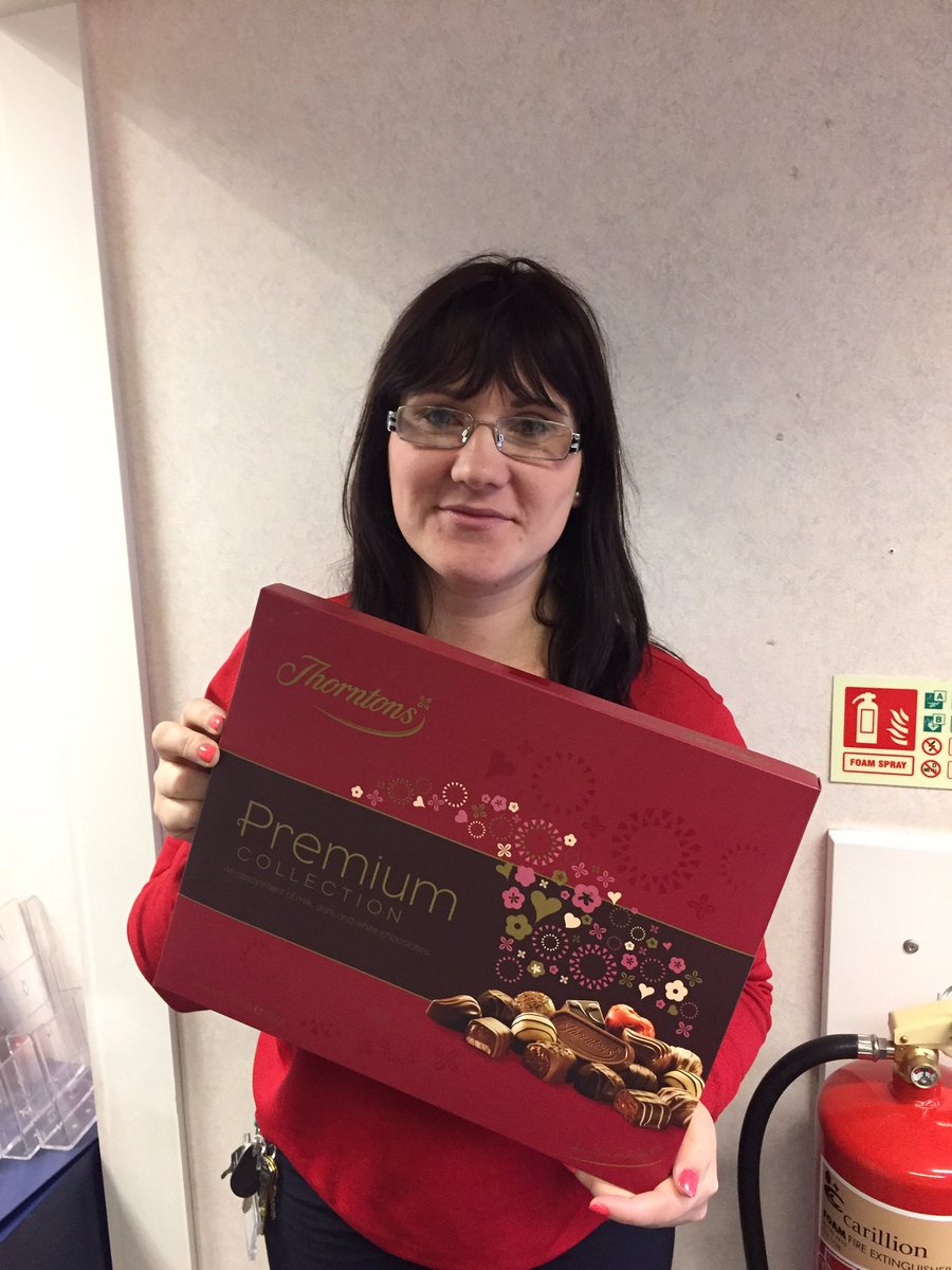 Today Becky got Thornton's as a #ThankYou from a customer for all her help! #TeamMelton #CustomerFirst @EastMidsNBS @teebsontwit