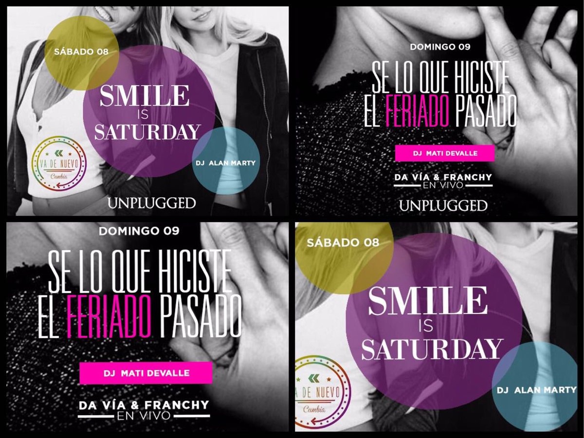 UNP_CLUB's tweet photo. Este finde abrimos VIERNES, SÁBADO Y DOMINGO!!! https://t.co/IFBYwq6nAg