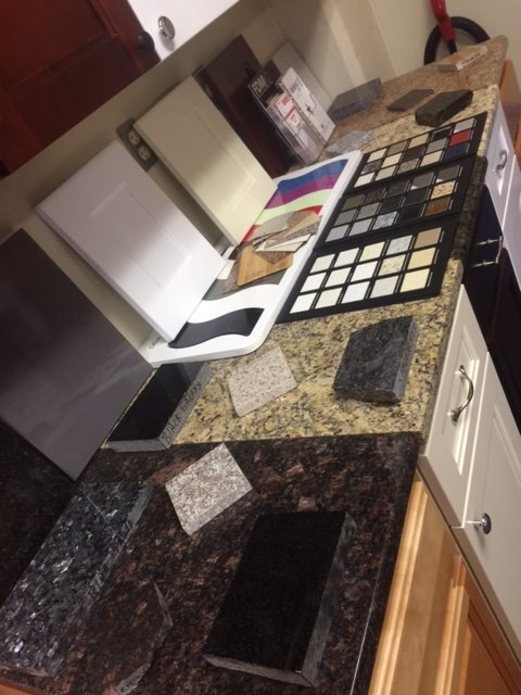 KNBDesign's tweet photo. Here's some of our many choices of granite top counters...Come by our office and take a look 4 more #granite tops 😎
CALL FOR A FREE LAYOUT 🔑 https://t.co/kdsw0htY8X