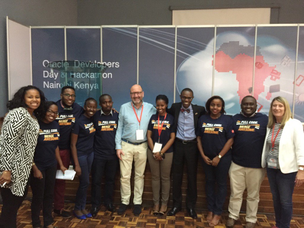 NdanuMaryanne's tweet photo. #OracleKE #africadeveloperday Oracle Team https://t.co/IQXdLnq4Ih