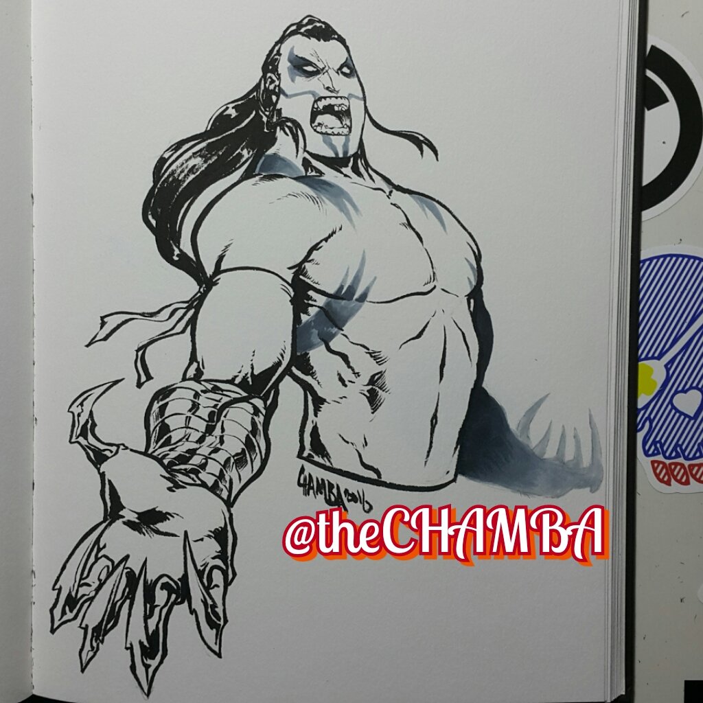 theCHAMBA's tweet image. #Ripclaw of #Cyberforce #commission 
Timelapse at:
youtu.be/3c1APEFI0LM

Tools:
#kuretake #BrushPen

#theCHAMBA #Chamba
#topcow