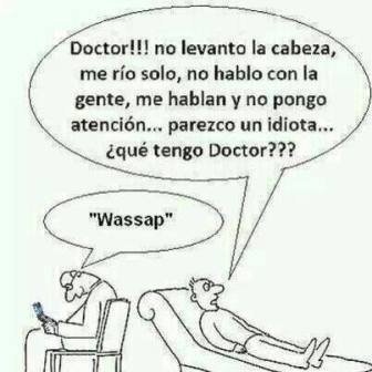 Racode_ve's tweet image. Enfermos por la tecnología.
Wassap