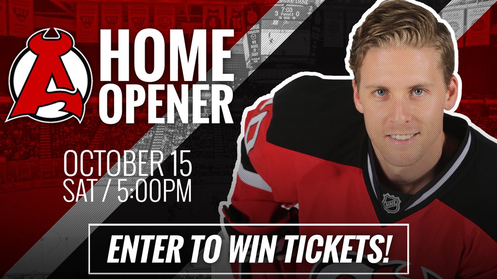 AlbanyDevils's tweet photo. We are giving away tickets to the Home Opener! → https://t.co/HjNt8Zx1Wz #UnitedInRed https://t.co/SslNYgaAGH