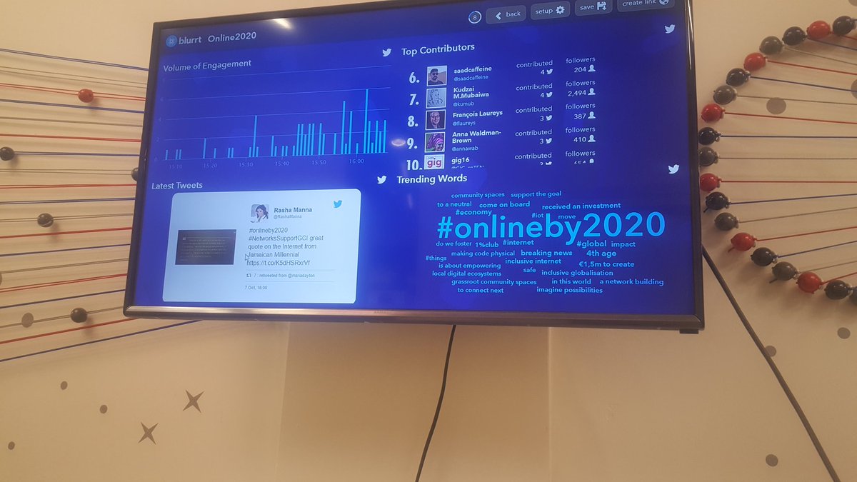 THNKschool's tweet photo. Following the #onlineby2020 movement live with our own during #FSTVL #thnk. Amazing stuff! #NetworksSupportGCI @11a_Invest https://t.co/x4fth2qJ4y