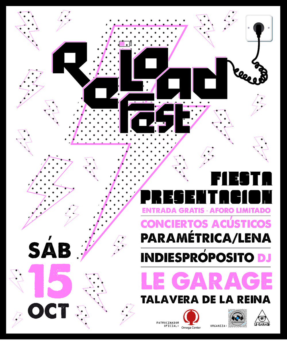 lenaoficial_'s tweet photo. El sábado 15 de octubre tenemos una cita con la música en @le_Garage_ 😉🎙 Entrada totalmente gratuita 💸 Os esperamos! #ReloadFest #Acoustic https://t.co/8yP1z5cKnp