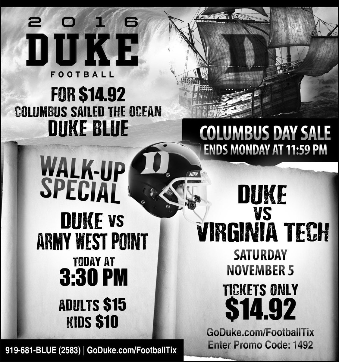 Duke Football tweet media