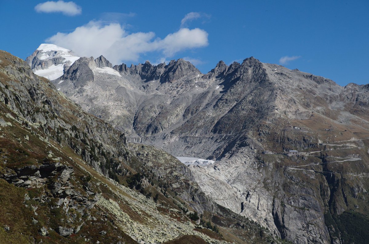 PascalHeyman's tweet image. As good as it gets in @MySwitzerland_e @valaiswallis Swiss Alps: #Grimsel and #Furka pass routes, Rhône glacier and river source, Gletsch