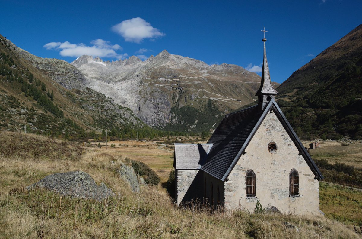 PascalHeyman's tweet image. As good as it gets in @MySwitzerland_e @valaiswallis Swiss Alps: #Grimsel and #Furka pass routes, Rhône glacier and river source, Gletsch