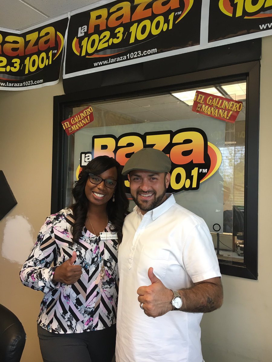 Great time at <a href="/larazaatlanta/">La Raza Atlanta</a> this morning! I'll be tuning in more often!