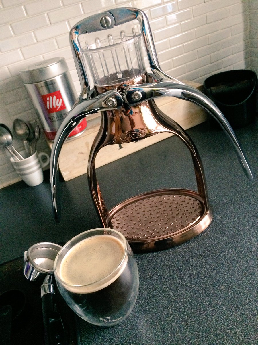 Thank you <a href="/ROKespresso/">ROK</a> for making the greatest #coffee machine ever! ☕️💚#HandPressCoffee #GreatCustomerService