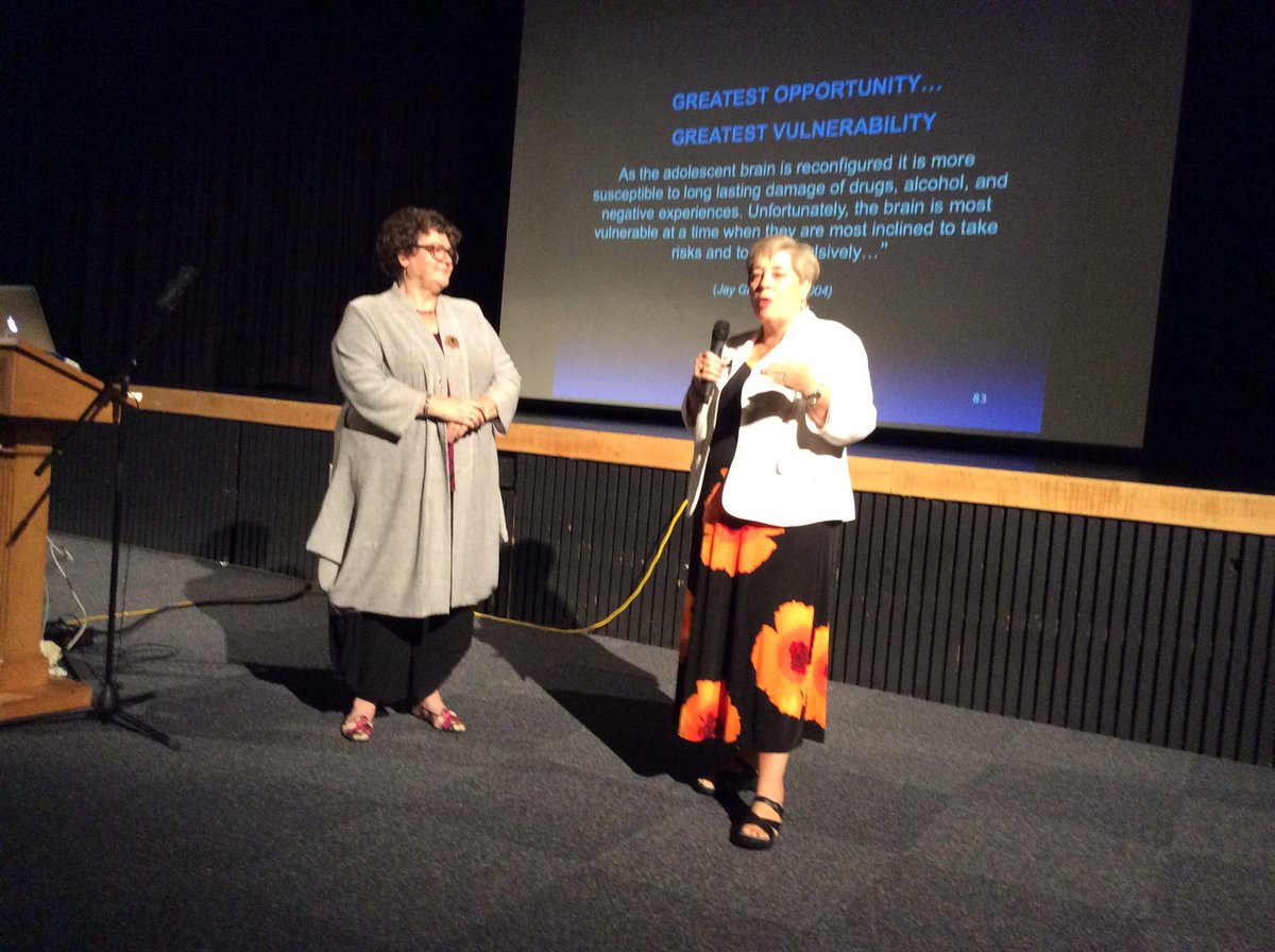 Superintendent @carolspeers thanks Dr J. Clinton for inspiring staff <a href="/PeelSchools/">Peel District School Board</a> to be mindful of the impact our relationships have on kids