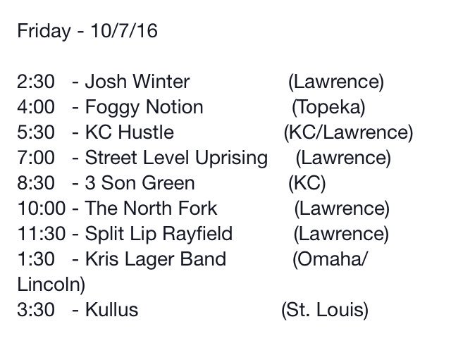 fall_freakout's tweet photo. It's here, folks! Come on out! #LiveMusic #FallFreakout https://t.co/E2ANV7XLxo