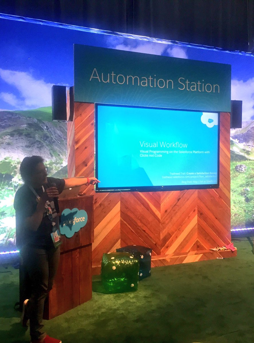 gilliankbruce's tweet photo. Come learn how real-life Admins have used automation tools in their companies today in the #AutomationStation! #DF16 https://t.co/w0VmxRG0El