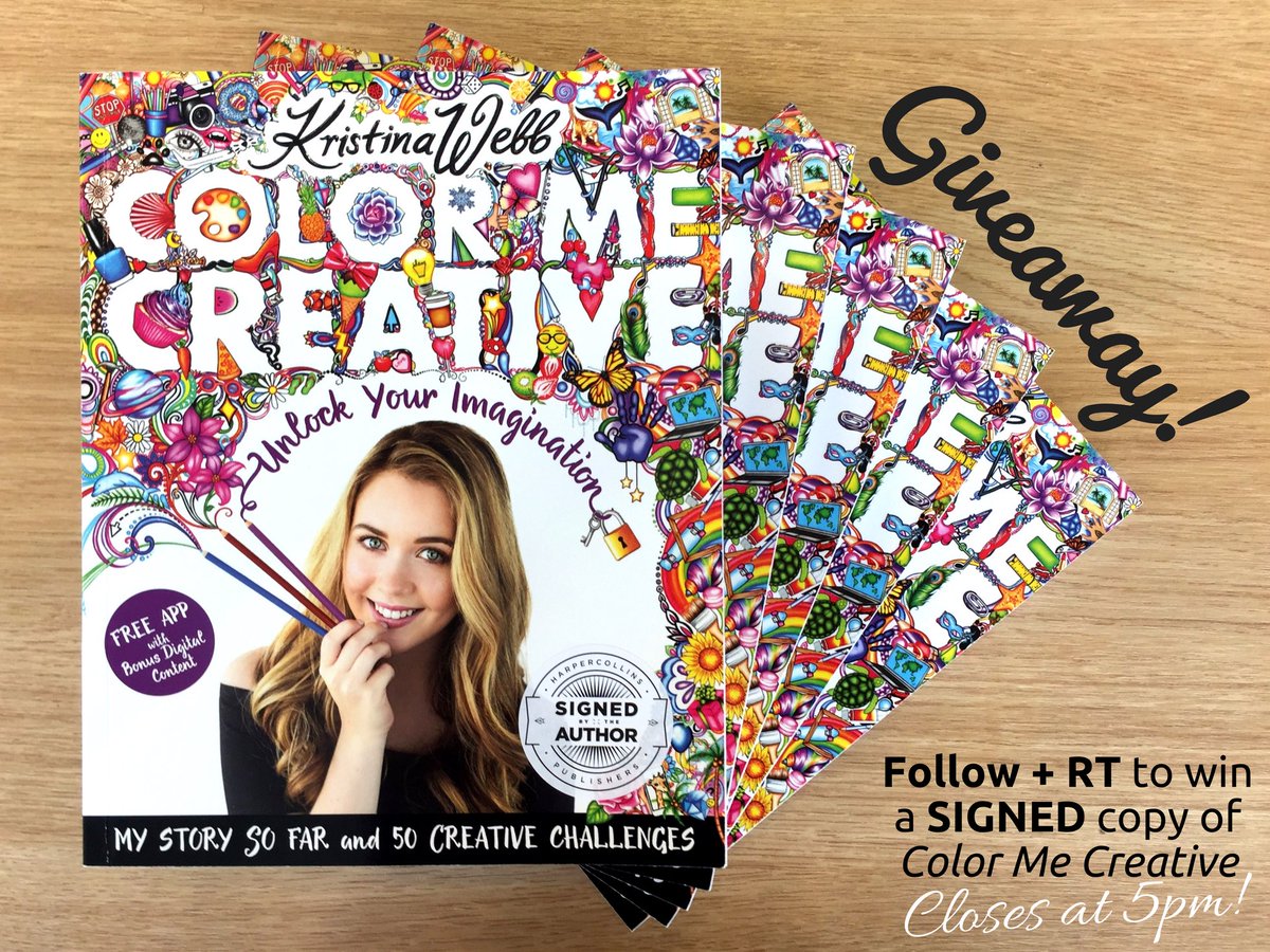 Harper360UK's tweet photo. Only 25 minutes left to participate in our #ColorMeCreative giveaway! Follow+RT! https://t.co/fokCT0jl9z