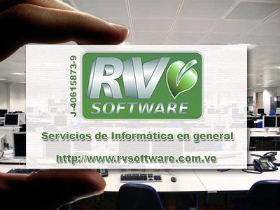 RVSoftwareVE's tweet image. #rvsoftware servicios integrales de computación en el oriente de #venezuela