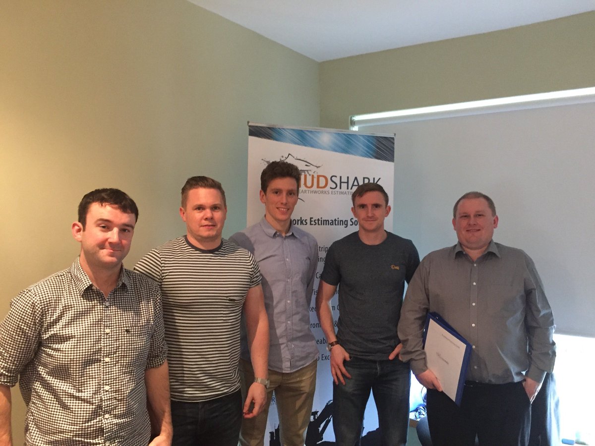 BuildsoftUK's tweet photo. Great day with the guys from @KSN_QS at today's MudShark training #Mudshark #Buildsoft #KSN https://t.co/L8F8OoaWWC
