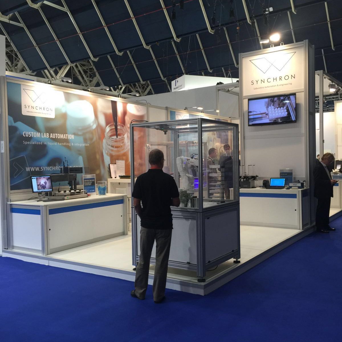 SynchronLab's tweet photo. We'd like to thank @WoTSbeurs and visitors! Missed us? Learn more about #SynchronLab &amp; #LabAutomation at https://t.co/FBWrjUd7cK #wots2016 https://t.co/EahFc47X96