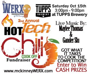 McKinneyWERX's tweet photo. Last Chance to get your Chili Cooking Team ON! Sign up here and see complete guidelines. https://t.co/7GitttQ3Ra   Only a few spots left! https://t.co/kgKcwgJ4zH