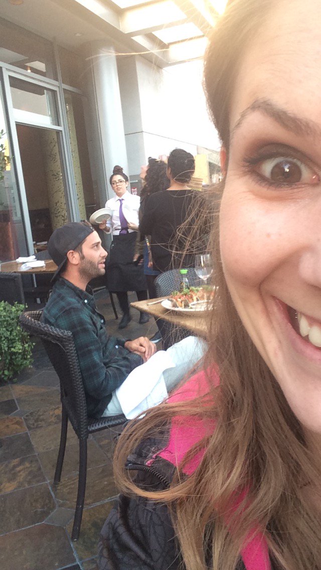 twoMutch's tweet image. @JoshFlagg1 Had to share with you! My daughter was way to excited to say hi! #notastocker #fan #joshflagg @Bravotv