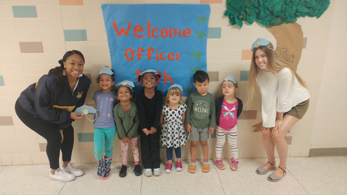 wsdWELL's tweet photo. Thanks Officer Sanborn- u inspired us to pretend to be police officers for the day! https://t.co/uIM2fV3AtH