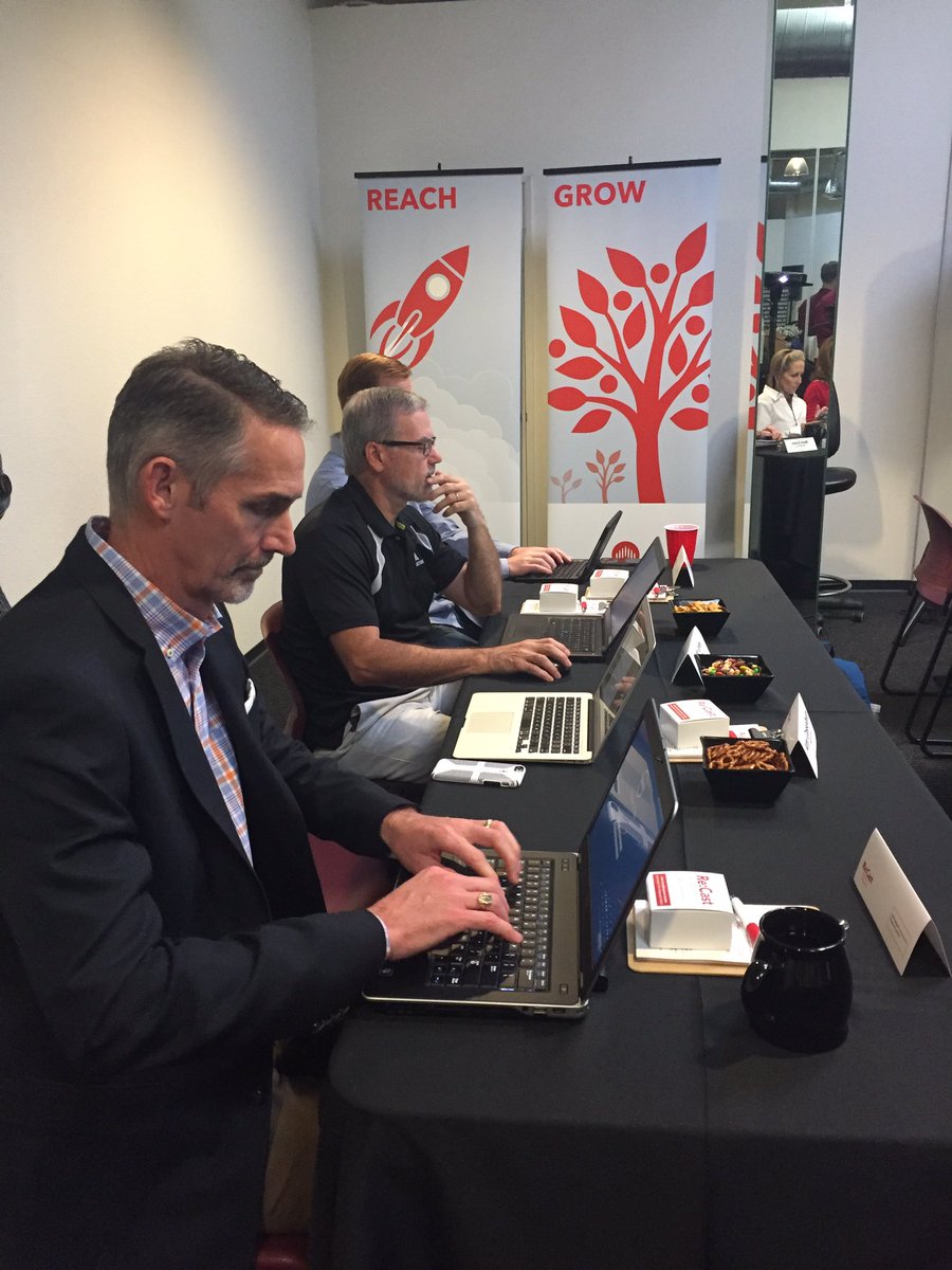 AmbassadorTeam's tweet photo. You're not (just) in the radio business anymore #FredJacobs | Re:Cast has begun! #ReCast16 https://t.co/0xSvvq7UqO