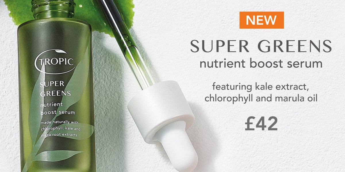 TropicSkincare's tweet image. Get the low-down on our brand new ultra-nourishing, gorgeous green serum here: bit.ly/2dZa7Fr #SkinSaviour