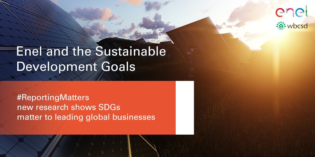 EnelGroup's tweet photo. According to @wbcsd #ReportingMatter Enel is considered a leading company in the Performance Content Criteria. #SDGs https://t.co/eIRFhYXx5T https://t.co/xcCDNLCzZ4