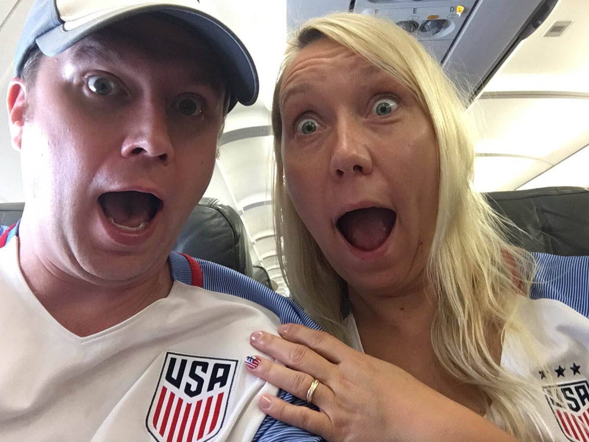 GoTeamUSA's tweet photo. Finally! Some @atlantaoutlaws on the plane to Havana. #USAvCUB #AOAway https://t.co/MCbwuq6jET