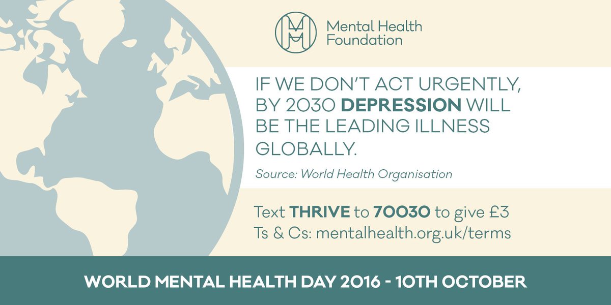 mentalhealth's tweet image. Tomorrow is #WorldMentalHealthDay Help us continue our fight for good mental health for all: mentalhealth.org.uk/campaigns/worl…
