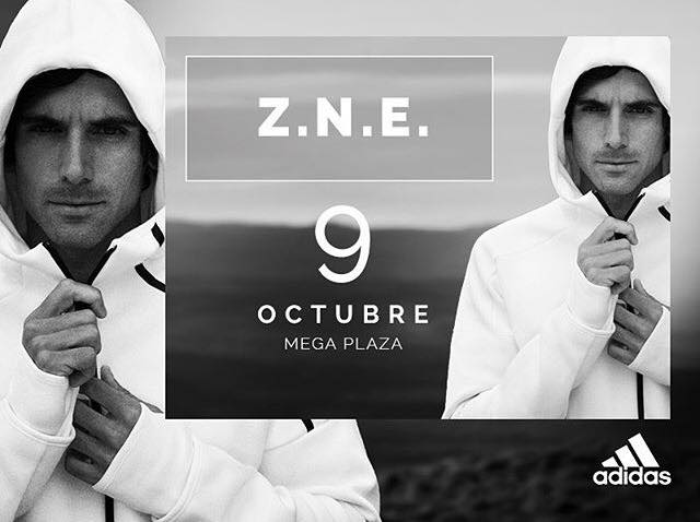 LOS ESPERO ESTE 9 DE OCTUBRE EN RIPLEY DE MEGA PLAZA!!!..Les contare lo que pienso antes de superar mis miedos. #ZNE #AdidasPE #Lima #Peru
