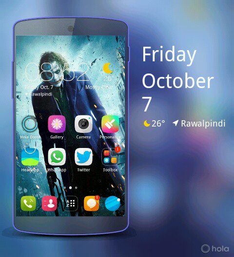 sayab56's tweet photo. Check out my amazing home screen by #Hola Launcher#. Get it here: https://t.co/3LKelHQagB @TalhaIkram6 https://t.co/2xjz5Gg7dc