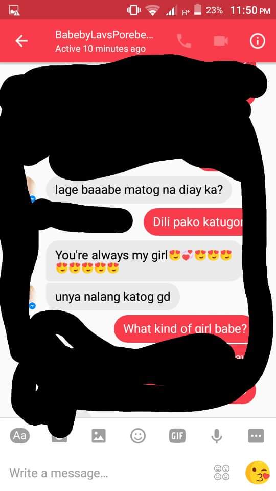 teromica's tweet photo. This message Urghhh! Walang tologan babe?😍😍😍😂😂😂 This👇👇👇Makes me Special po😍😘💕💝💞 https://t.co/v6qWE2NIu4
